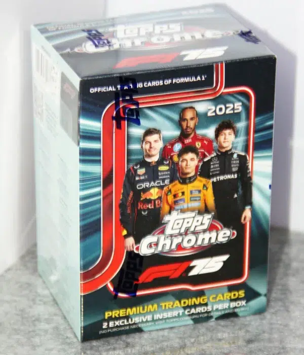 2025 Topps Chrome Formula 1 Racing F1 Value Box - Sealed