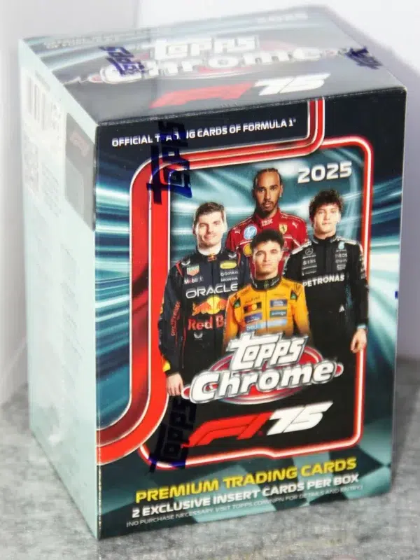 2025 Topps Chrome Formula 1 Racing F1 Value Box - Sealed