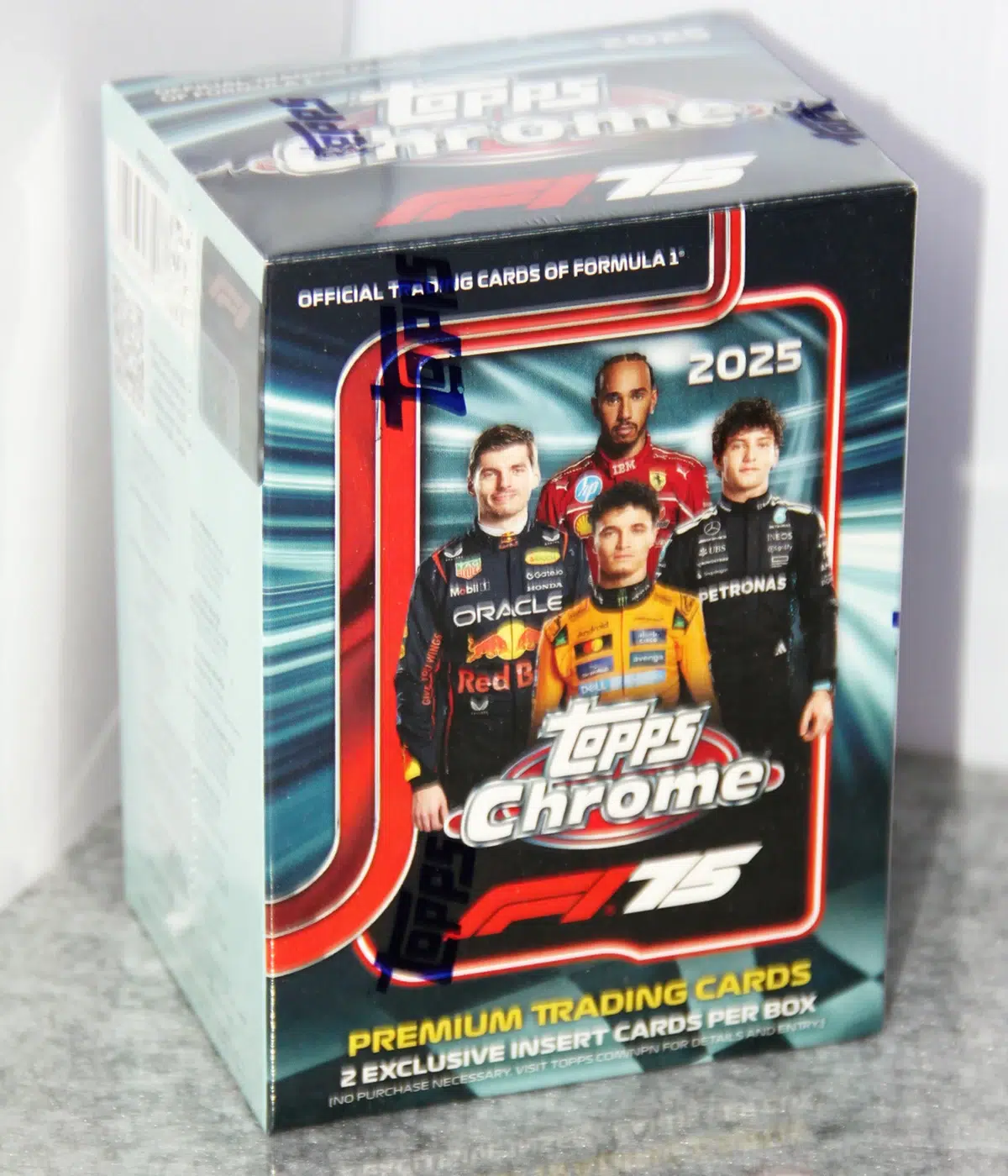 2025 Topps Chrome Formula 1 Racing F1 Value Box - Sealed