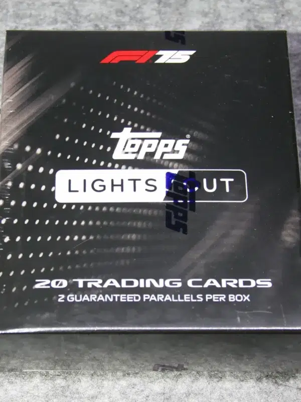 2025 Topps Lights Out Formula 1 Hobby Box - Sealed