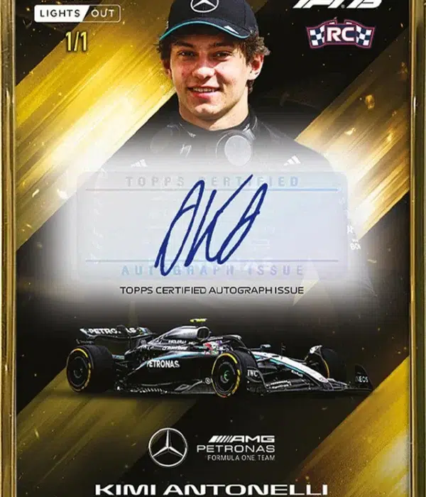 2025 Topps Lights Out Formula 1 Hobby Box - Sealed