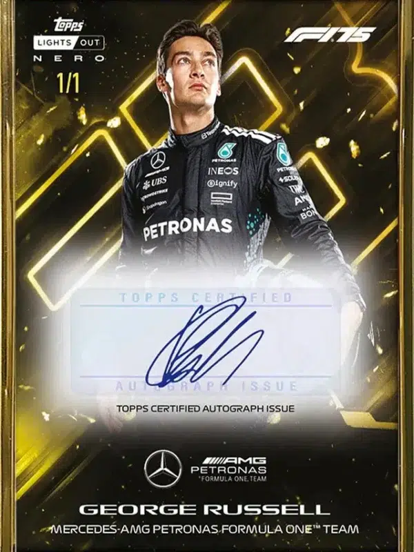 2025 Topps Lights Out Formula 1 Hobby Box - Sealed