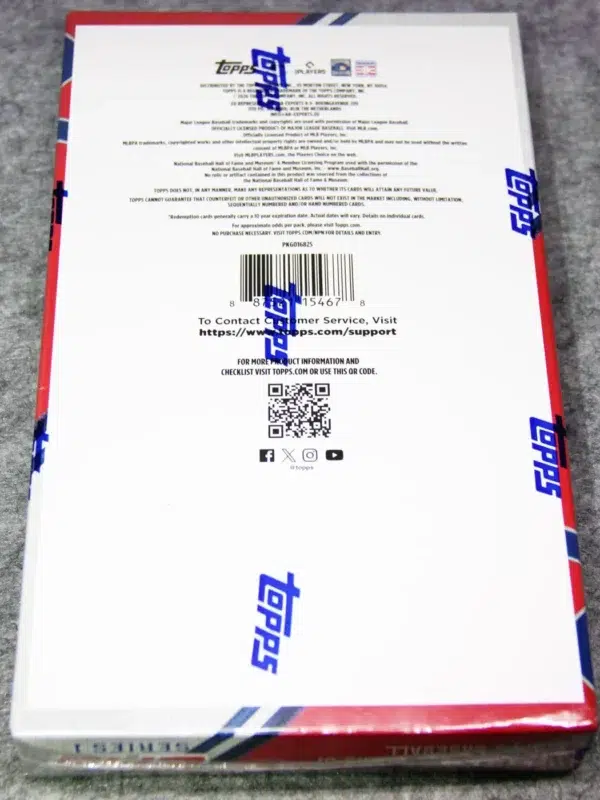 2026 Topps 75 Series 1 Baseball MLB Hobby Box - Sealed