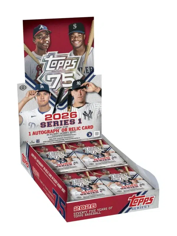 2026 Topps 75 Series 1 Baseball MLB Hobby Box - Sealed