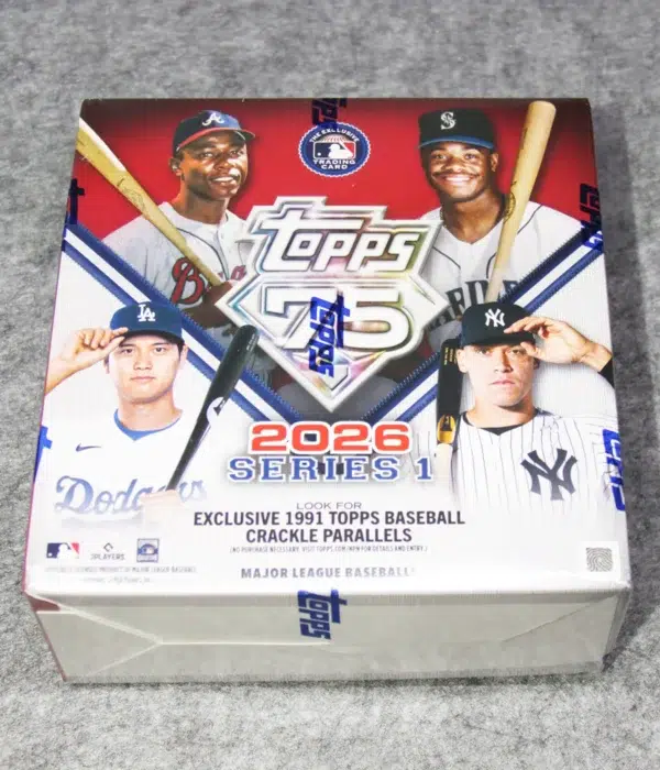 2026 Topps 75 Series 1 Baseball MLB Mega Box - Sealed