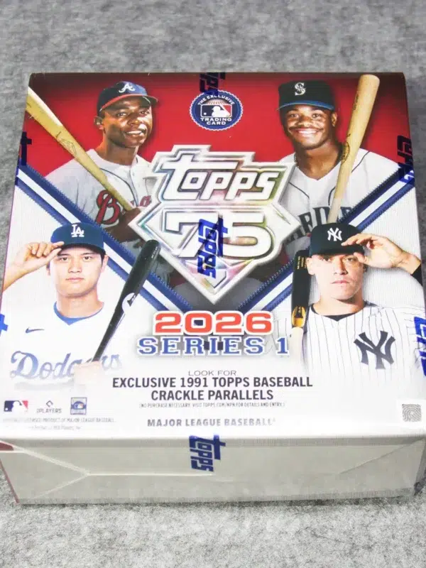2026 Topps 75 Series 1 Baseball MLB Mega Box - Sealed
