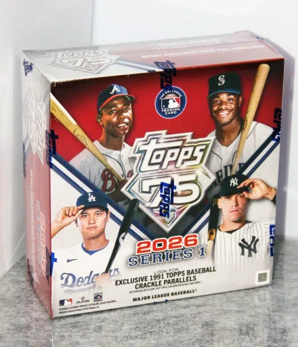 2026 Topps 75 Series 1 Baseball MLB Mega Box - Sealed