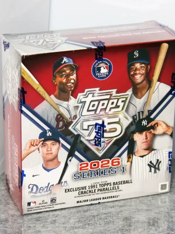 2026 Topps 75 Series 1 Baseball MLB Mega Box - Sealed