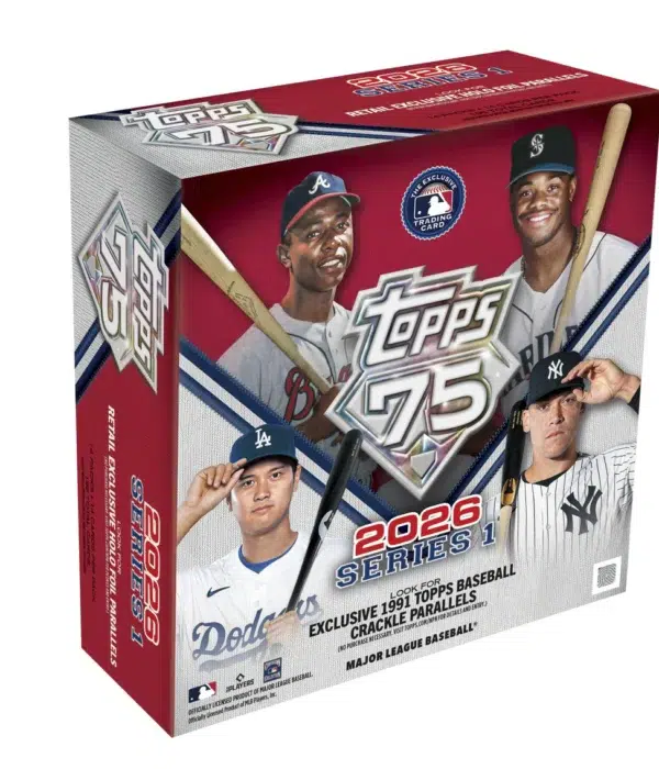 2026 Topps 75 Series 1 Baseball MLB Mega Box - Sealed