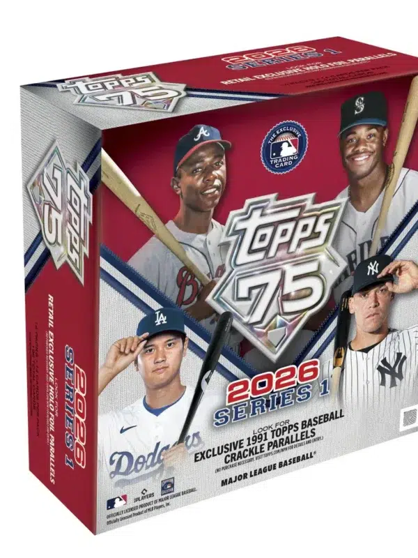 2026 Topps 75 Series 1 Baseball MLB Mega Box - Sealed