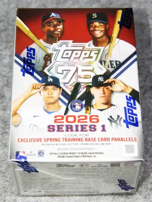 2026 Topps 75 Series 1 Baseball MLB Value Box - Sealed