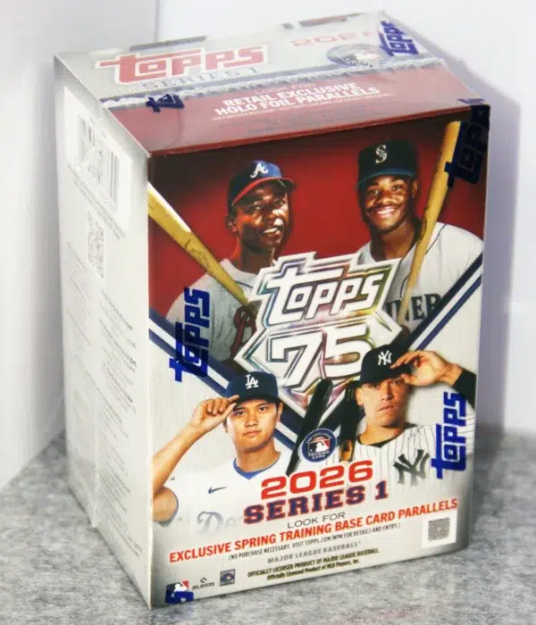 2026 Topps 75 Series 1 Baseball MLB Value Box - Sealed