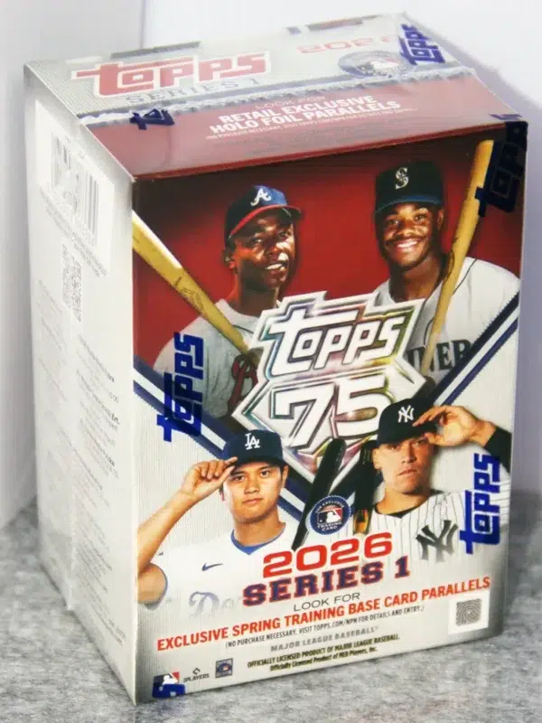 2026 Topps 75 Series 1 Baseball MLB Value Box - Sealed