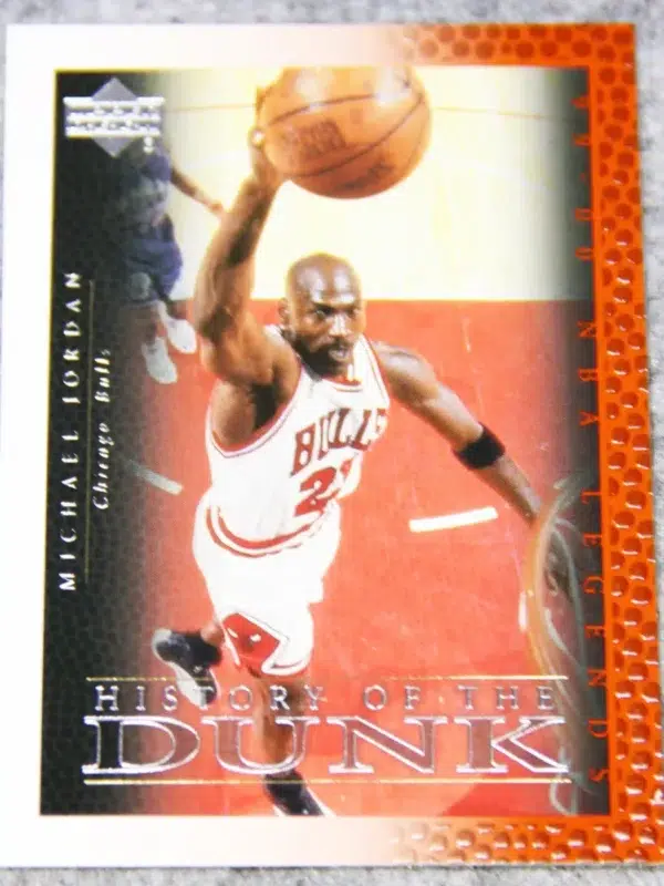 1999-00 Michael Jordan #69 Upper Deck Century Legends History of the Dunk