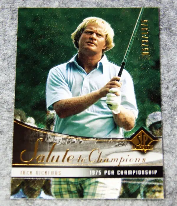 2004 Jack Nicklaus #75 Upper Deck SP Authentic Salute to Champions /1975