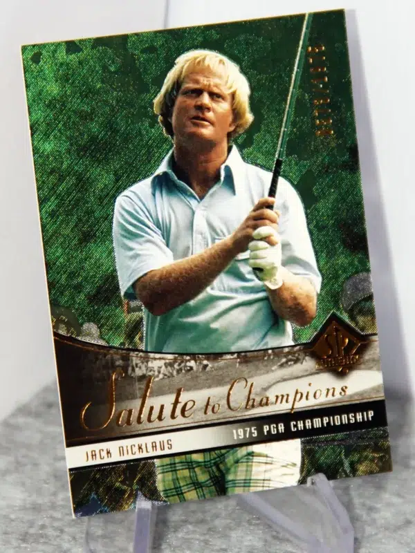 2004 Jack Nicklaus #75 Upper Deck SP Authentic Salute to Champions /1975