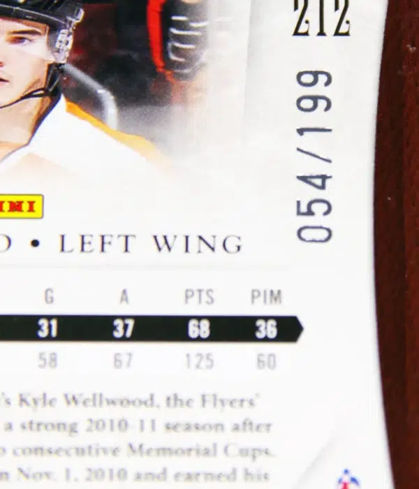 2011-12 Eric Wellwood #212 Panini Dominion Hockey Auto