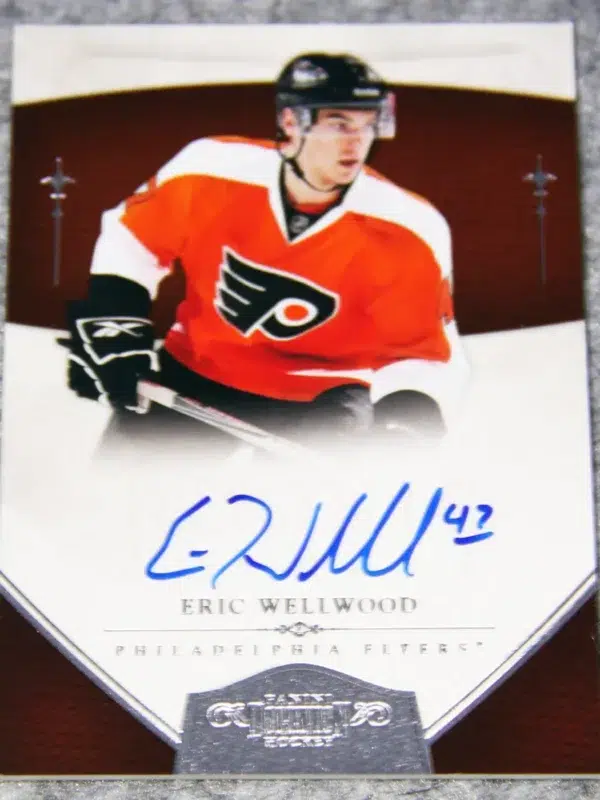 2011-12 Eric Wellwood #212 Panini Dominion Hockey Auto