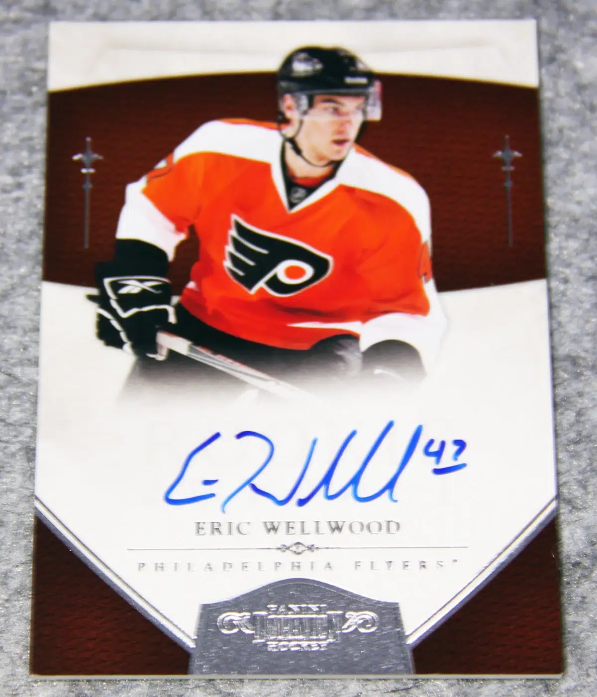 2011-12 Eric Wellwood #212 Panini Dominion Hockey Auto