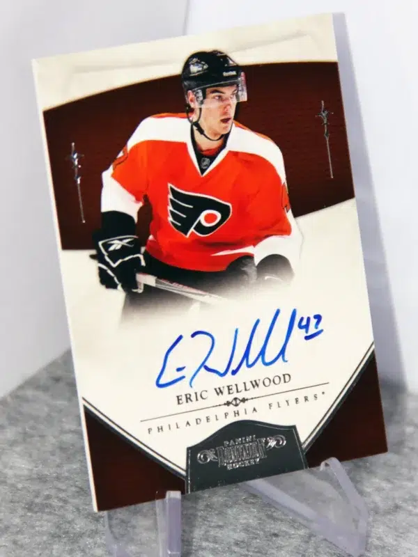 2011-12 Eric Wellwood #212 Panini Dominion Hockey Auto