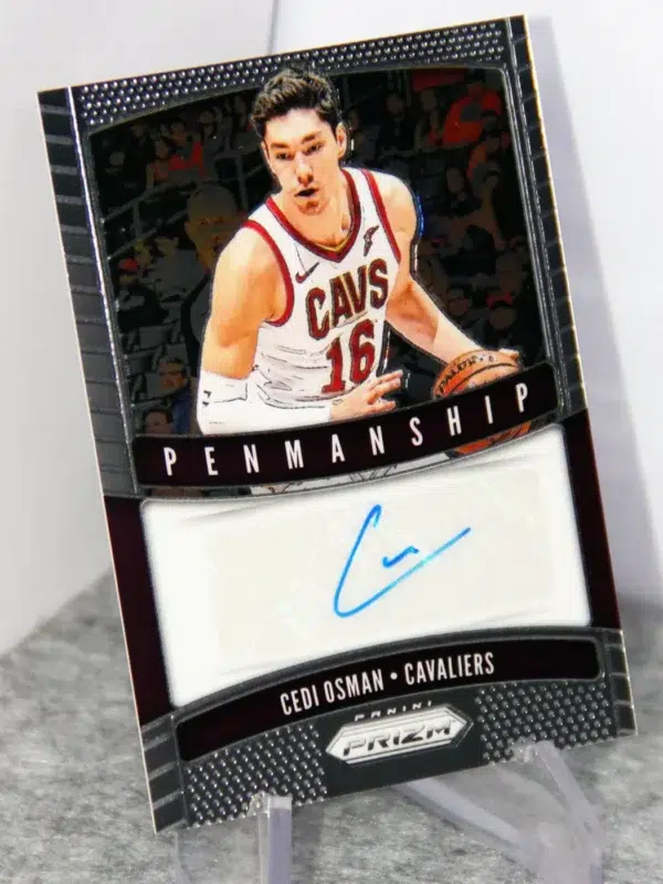 2019-20 Cedi Osman #PM-COS Panini Prizm Basketball Penmanship Auto