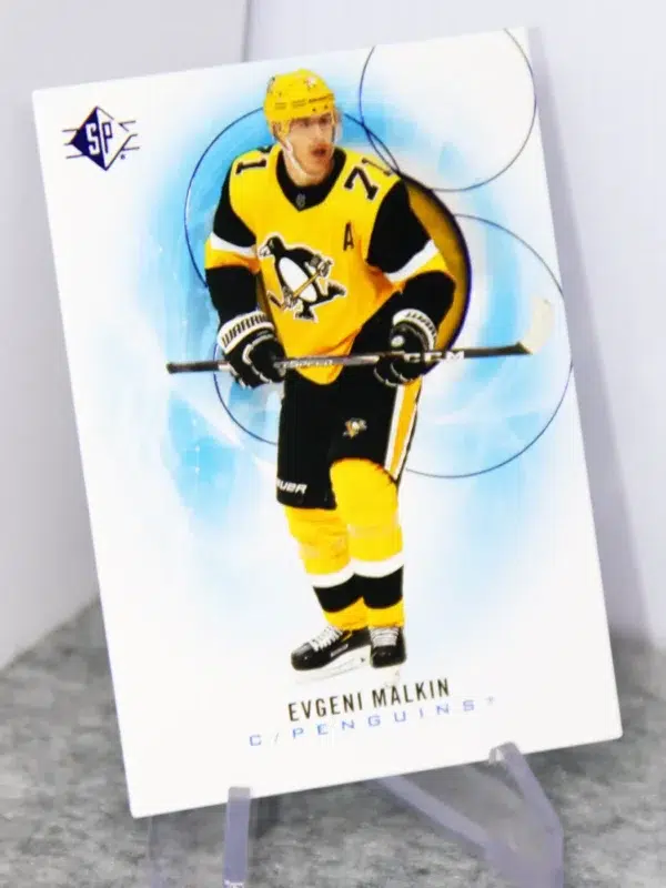 2020-21 Evgeni Malkin #38 Upper Deck SP Hockey Blue