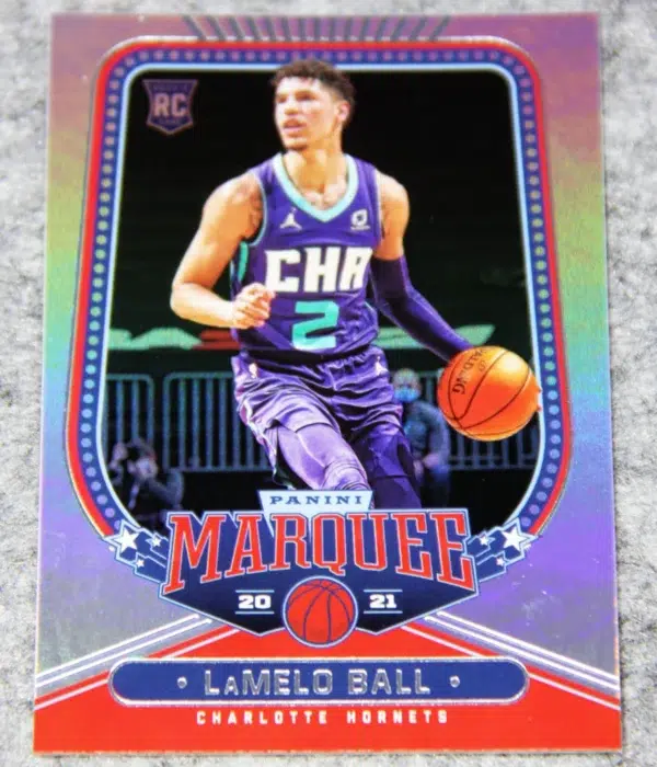 2020-21 LaMelo Ball #288 Panini Chronicles Marquee Holo RC