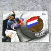 2020 Ozzie Albies #GGM-OA Topps Series One Global Game Medallions