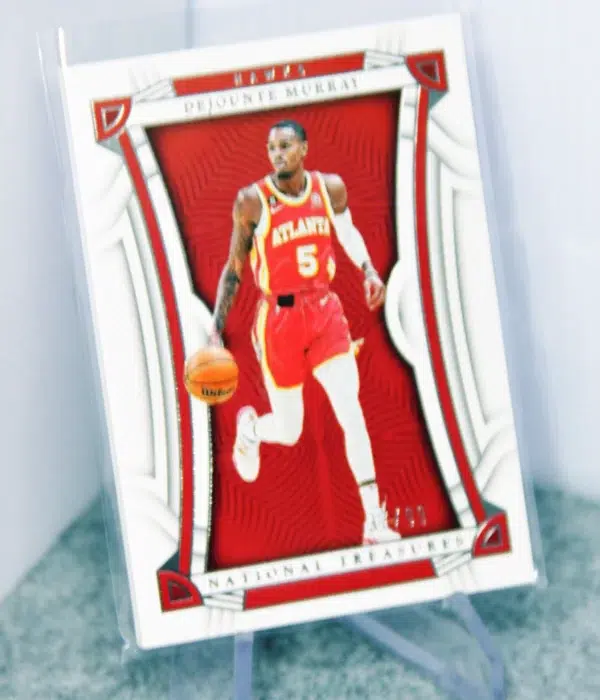 2021-22 Dejounte Murray #32 Panini National Treasures /99