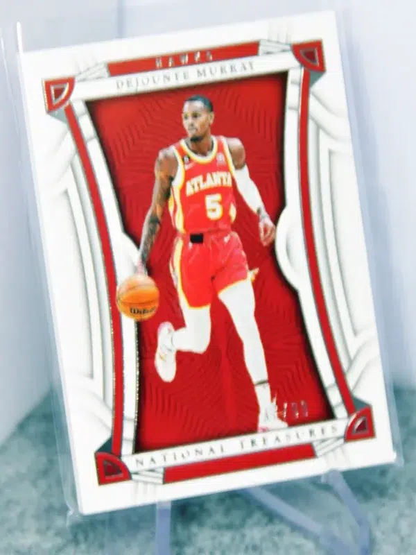 2021-22 Dejounte Murray #32 Panini National Treasures /99