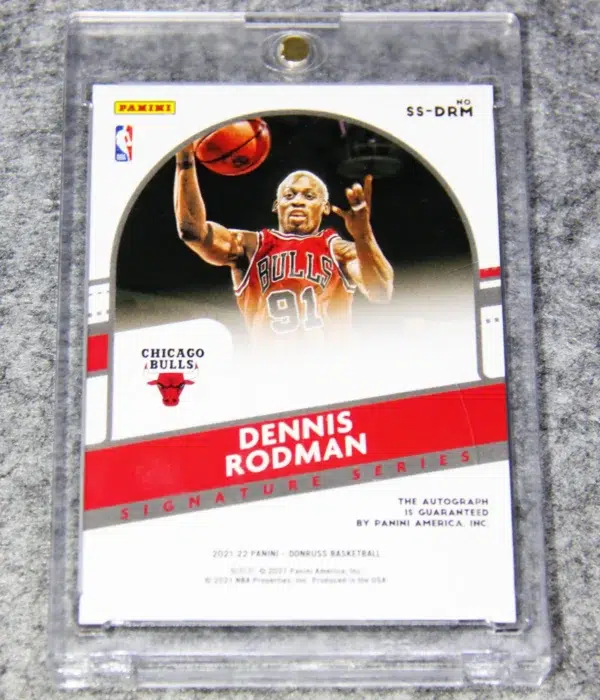 2021-22 Dennis Rodman #SS-DRM Panini Donruss Signature Series