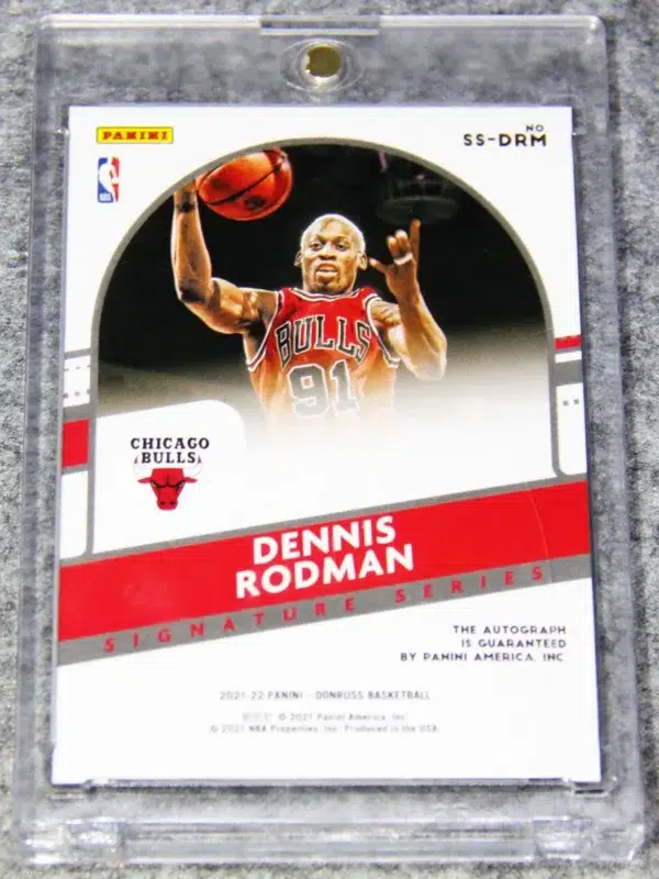 2021-22 Dennis Rodman #SS-DRM Panini Donruss Signature Series