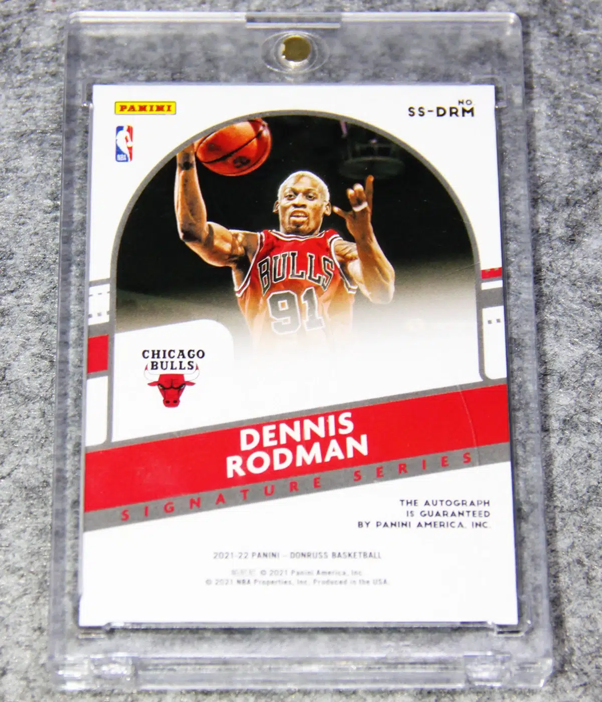 2021-22 Dennis Rodman #SS-DRM Panini Donruss Signature Series