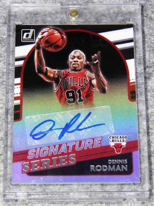 2021-22 Dennis Rodman #SS-DRM Panini Donruss Signature Series