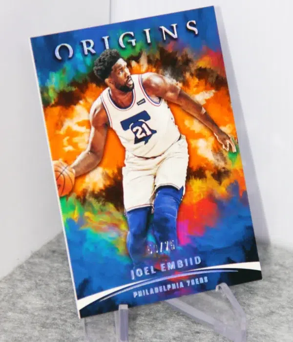2021-22 Joel Embiid #21 Panini Origins Orange /75