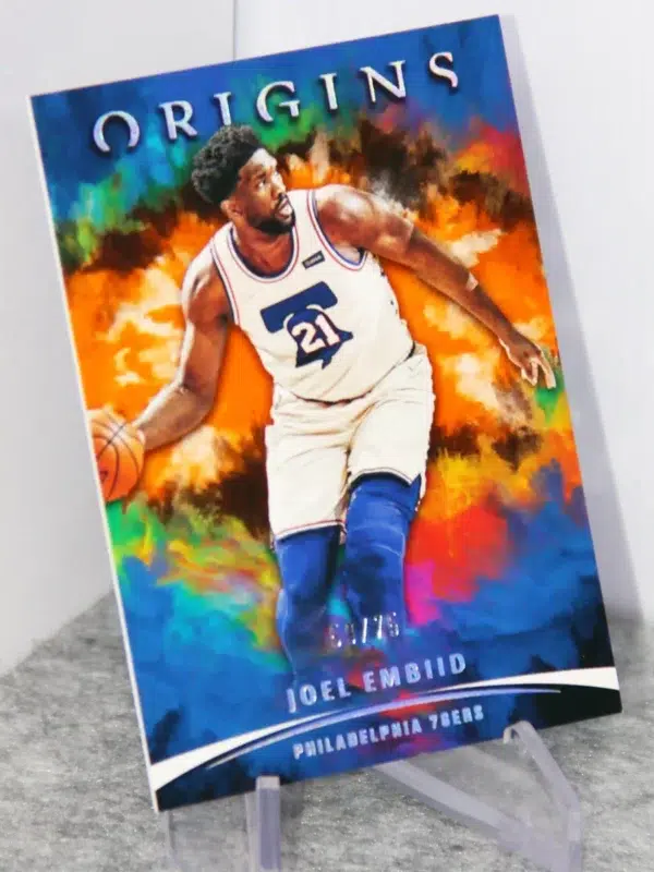 2021-22 Joel Embiid #21 Panini Origins Orange /75