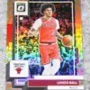 2021-22 Lonzo Ball #58 Panini Donruss Optic Prizm