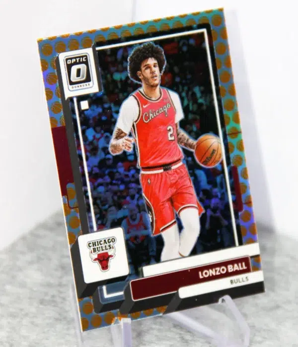 2021-22 Lonzo Ball #58 Panini Donruss Optic Prizm