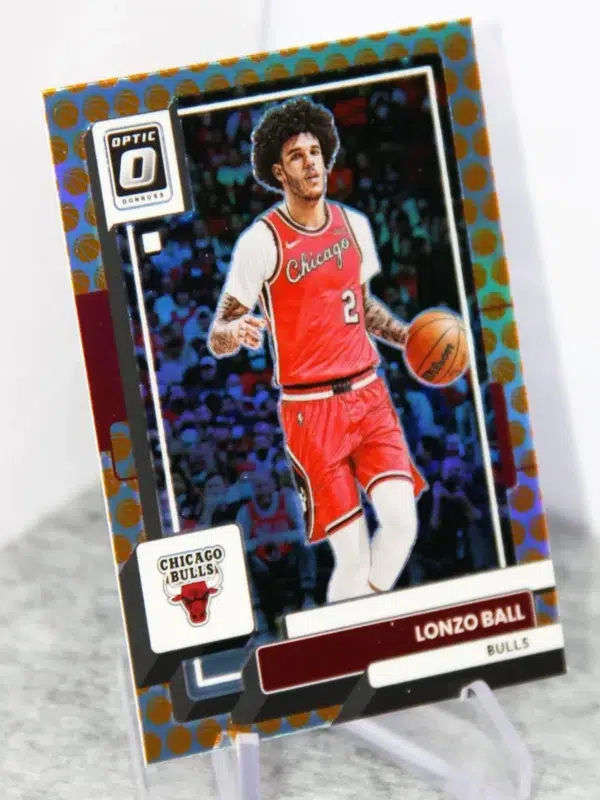 2021-22 Lonzo Ball #58 Panini Donruss Optic Prizm