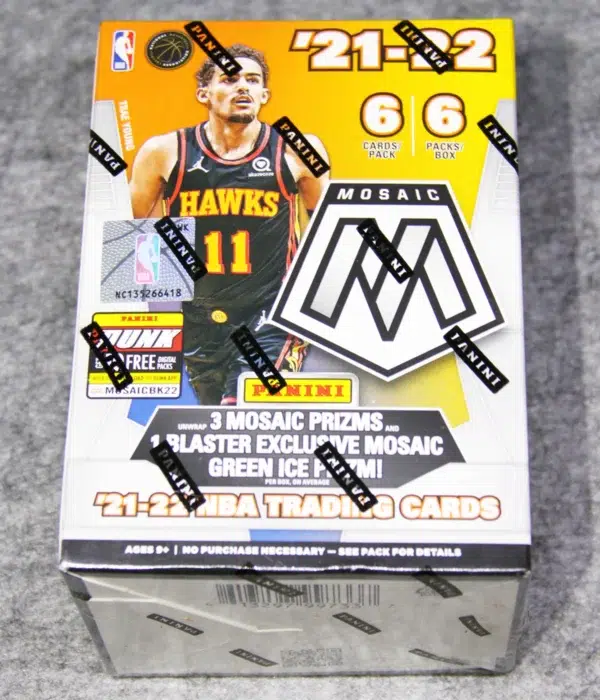 2021-22 Panini Mosaic NBA Basketball Blaster Box - Sealed