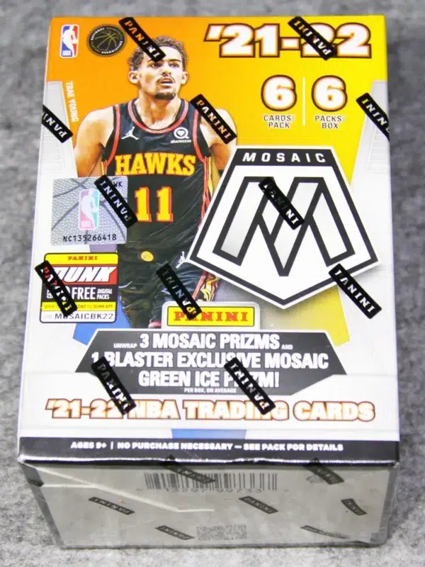 2021-22 Panini Mosaic NBA Basketball Blaster Box - Sealed