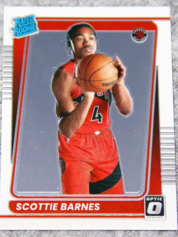 2021-22 Scottie Barnes #186 Panini Donruss Optic RC