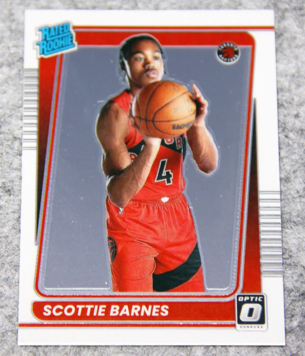2021-22 Scottie Barnes #186 Panini Donruss Optic RC