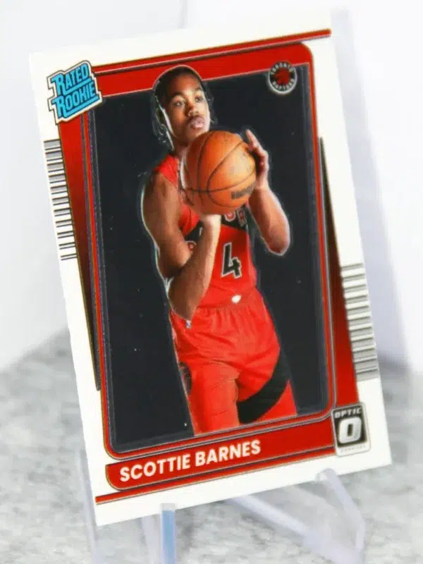 2021-22 Scottie Barnes #186 Panini Donruss Optic RC
