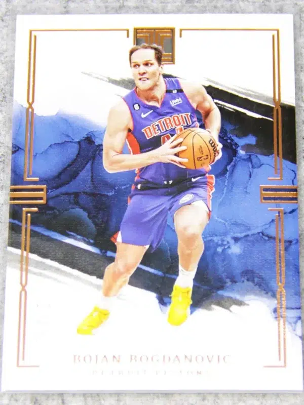 2022-23 Bojan Bogdanovic #48 Panini Impeccable /99
