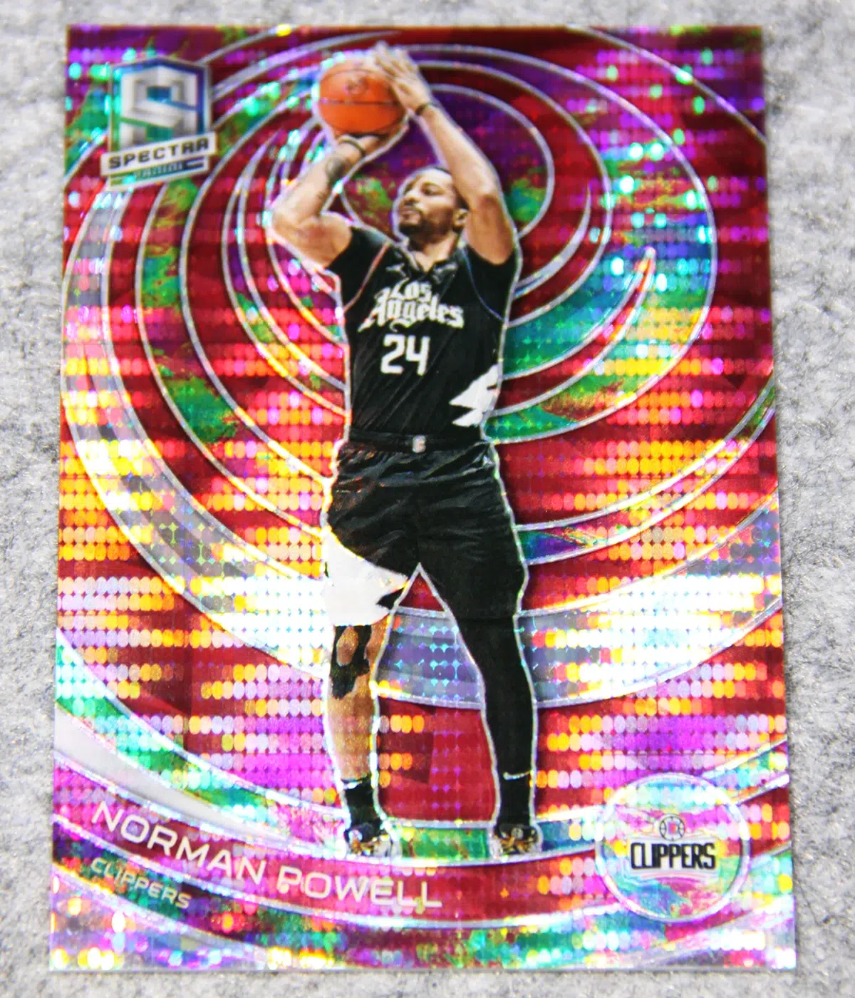 2022-23 Norman Powell #120 Panini Spectra Celestial Prizm /149