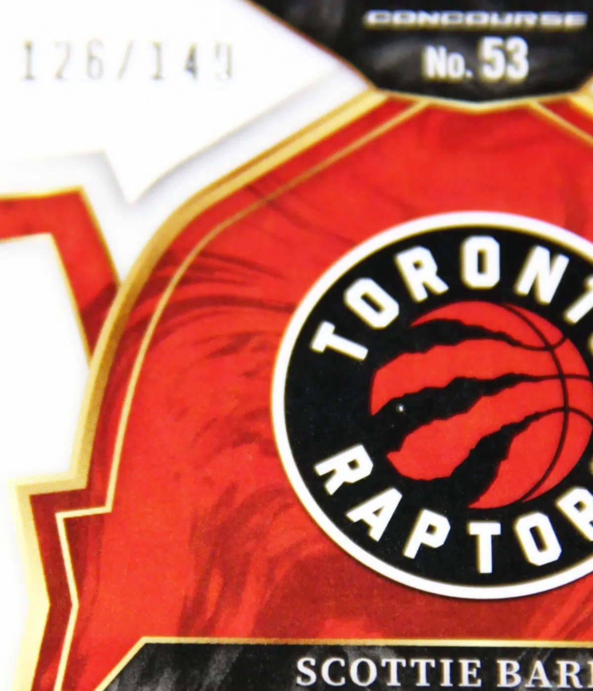 2022-23 Scottie Barnes #53 Panini Select Concourse White Prizm /149