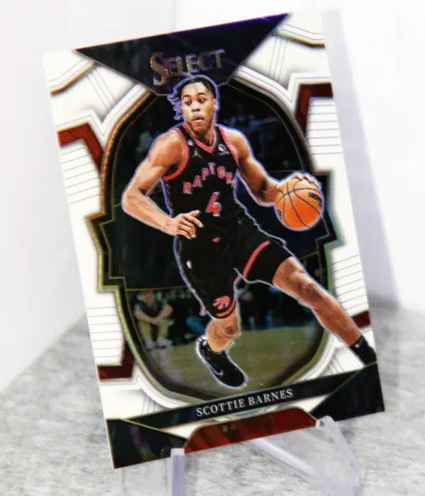 2022-23 Scottie Barnes #53 Panini Select Concourse White Prizm /149