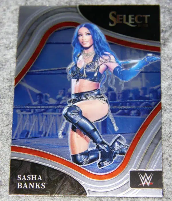 2022 Sasha Banks #285 Panini Select WWE Smack Down Ringside SP