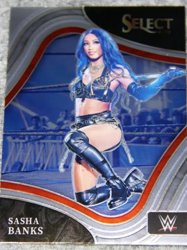 2022 Sasha Banks #285 Panini Select WWE Smack Down Ringside SP